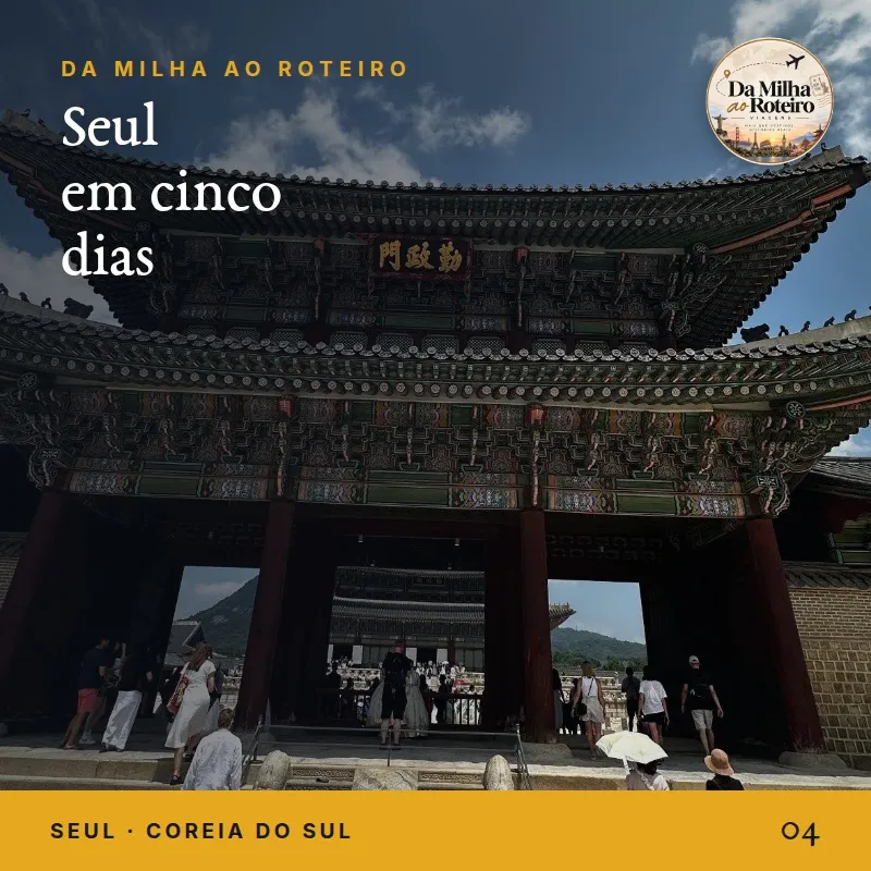 Capa do volume 04 — Seul em 5 dias