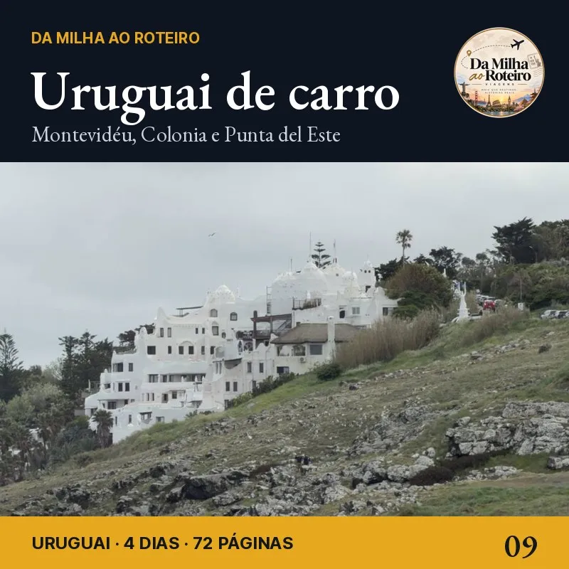 Capa do volume 09 — Uruguai de carro