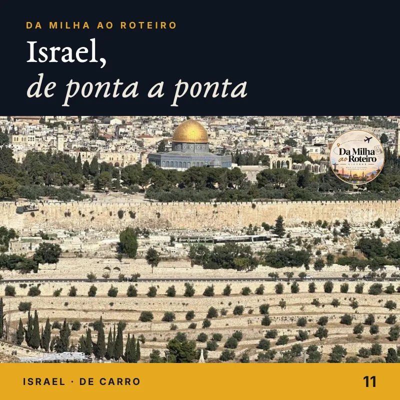 Capa do volume 11 — Israel de ponta a ponta